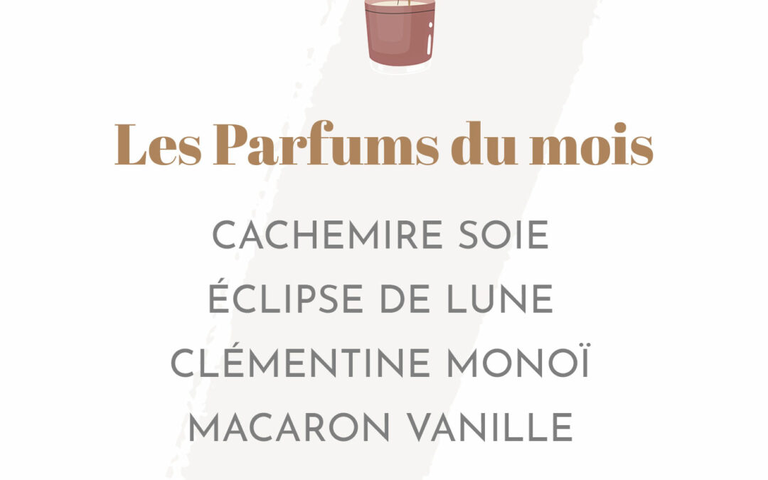 Les parfums du mois de Septembre 2022