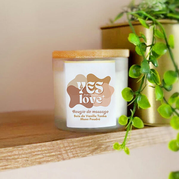Bougie de massage fruit défendu